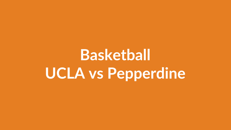 UCLA vs Pepperdine
