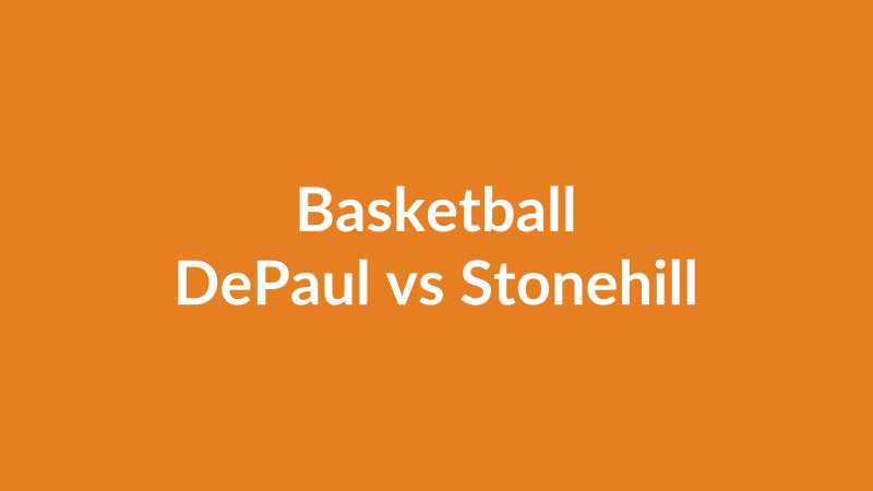 DePaul vs Stonehill