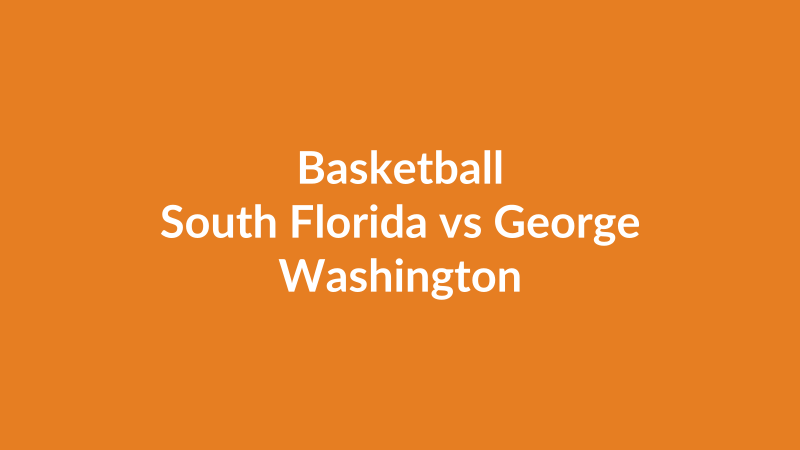 South Florida vs George Washington