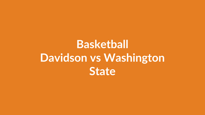 Davidson vs Washington State