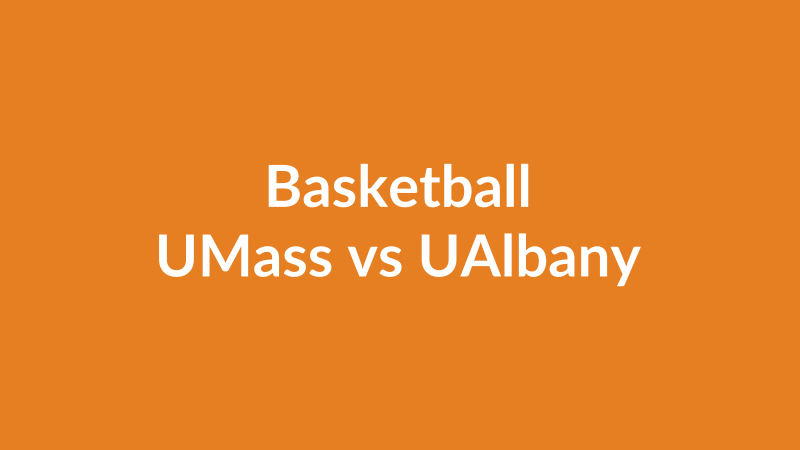 UMass vs UAlbany