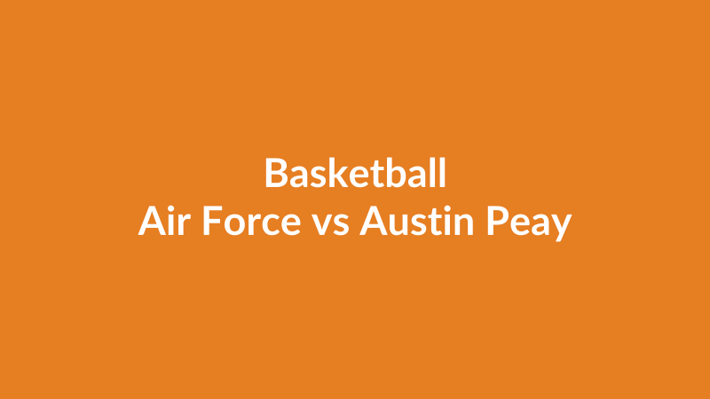 Air Force vs Austin Peay