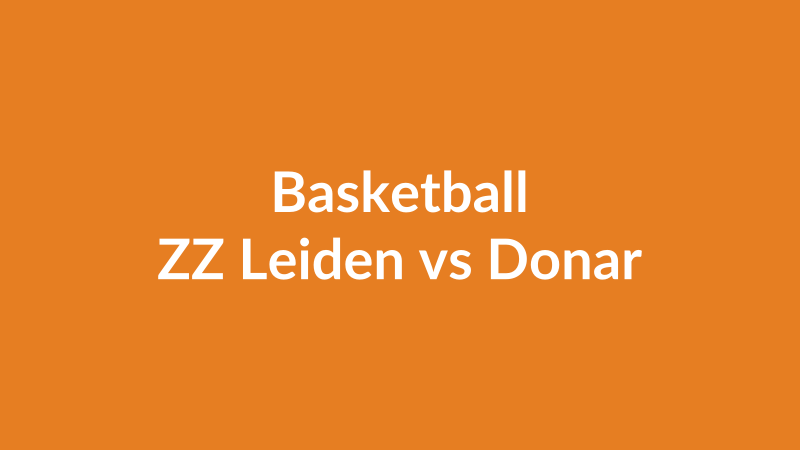 ZZ Leiden vs Donar