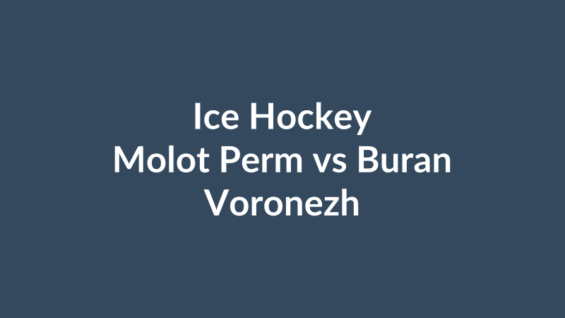 Molot Perm vs Buran Voronezh