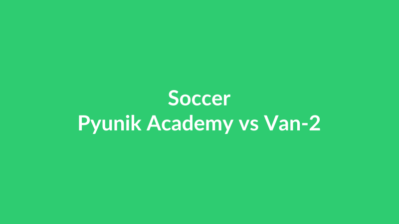 Pyunik Academy vs Van-2