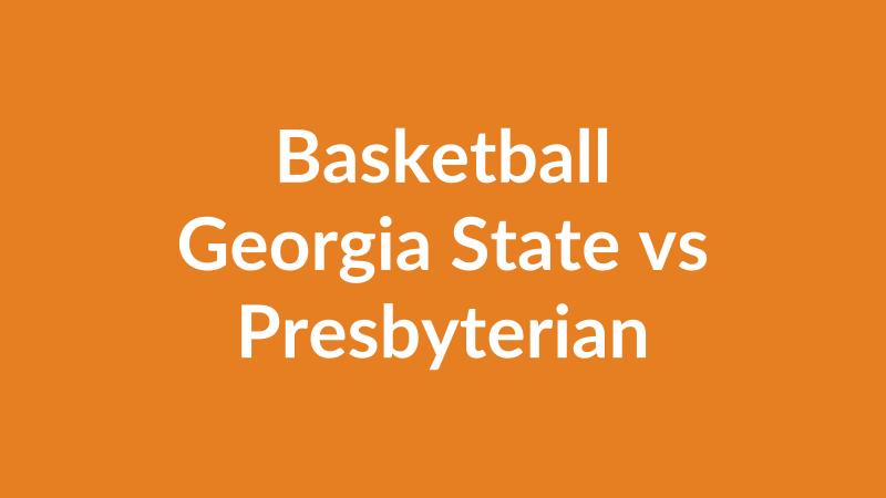 Georgia State vs Presbyterian