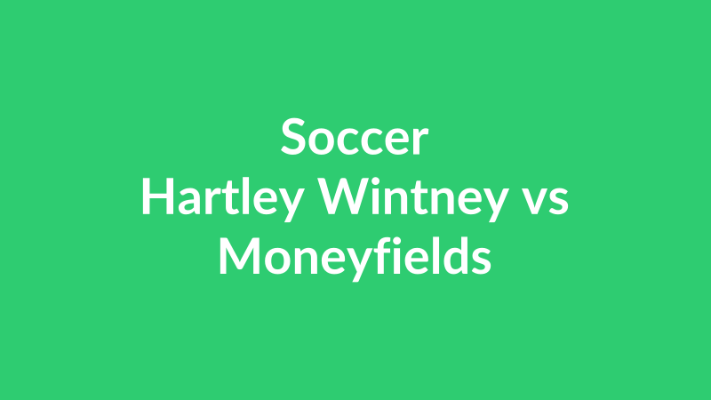 Hartley Wintney vs Moneyfields