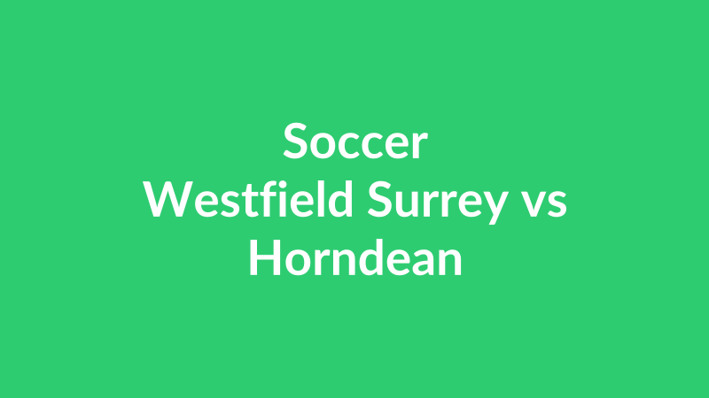 Westfield Surrey vs Horndean