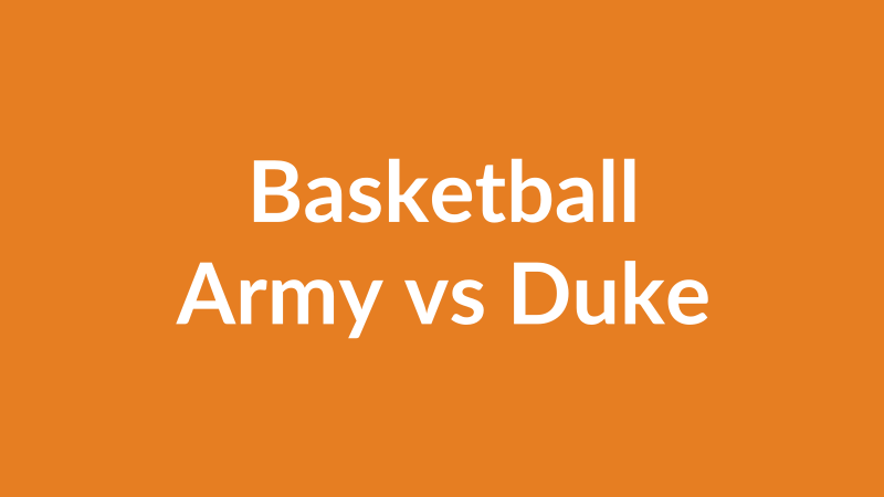Army vs Duke