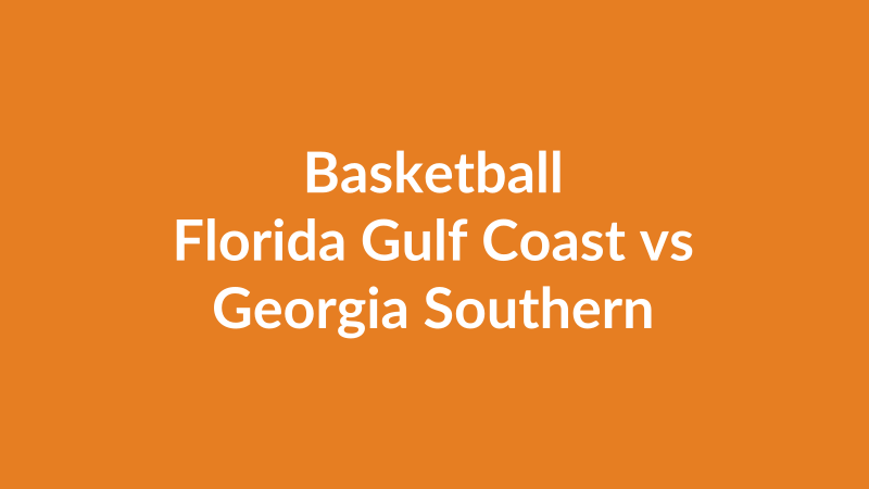 Florida Gulf Coast vs Georgia Southern