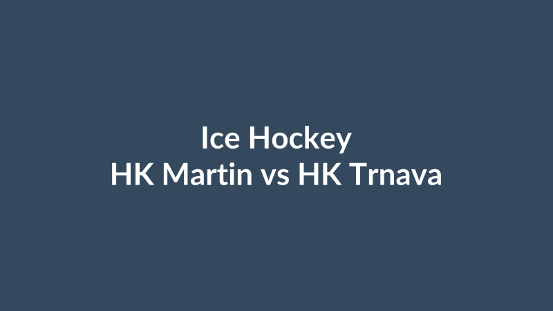 HK Martin vs HK Trnava