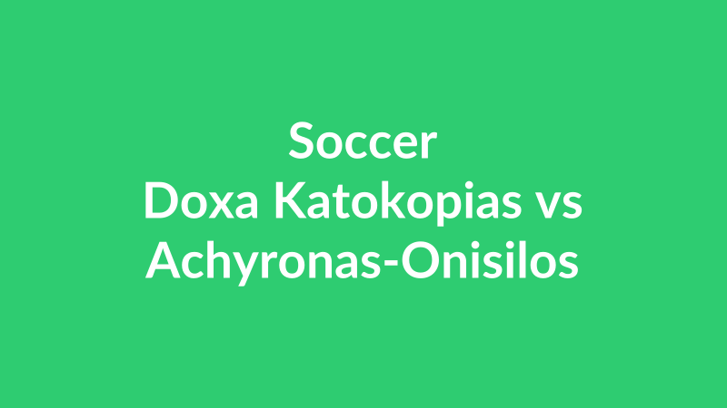 Doxa Katokopias vs Achyronas-Onisilos