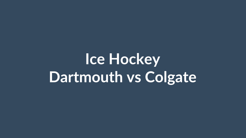 Dartmouth vs Colgate