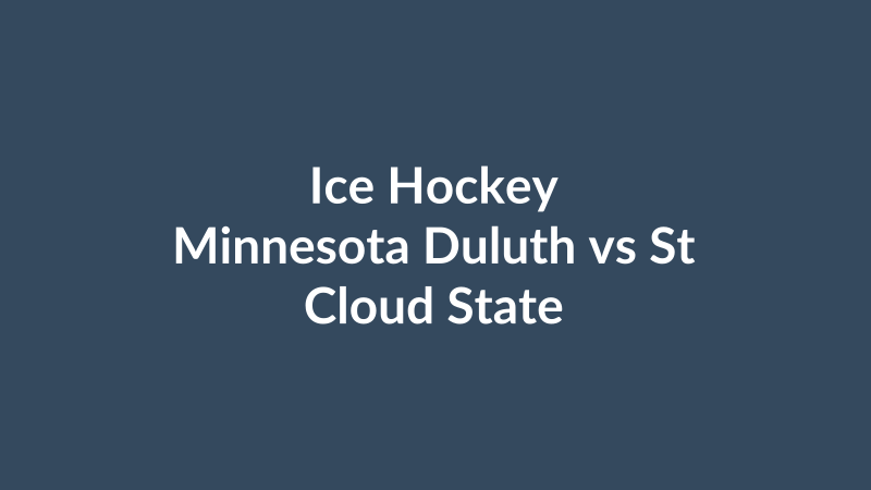 Minnesota Duluth vs St Cloud State