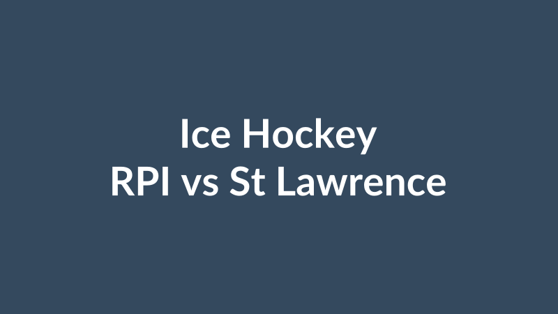 RPI vs St Lawrence