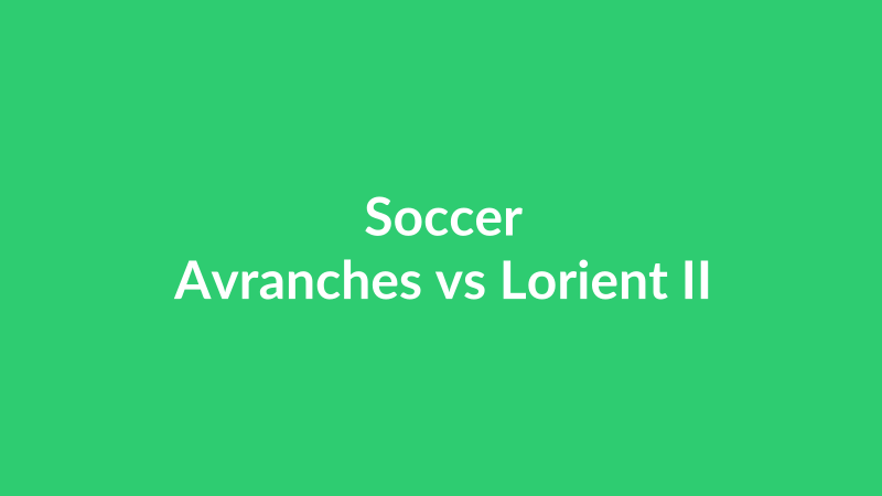 Avranches vs Lorient II