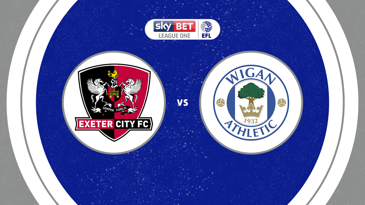 Exeter City vs Wigan Athletic