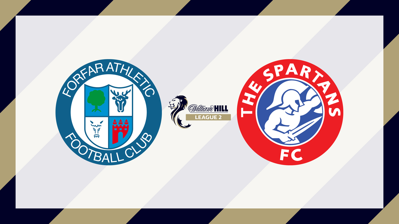 Forfar Athletic vs The Spartans