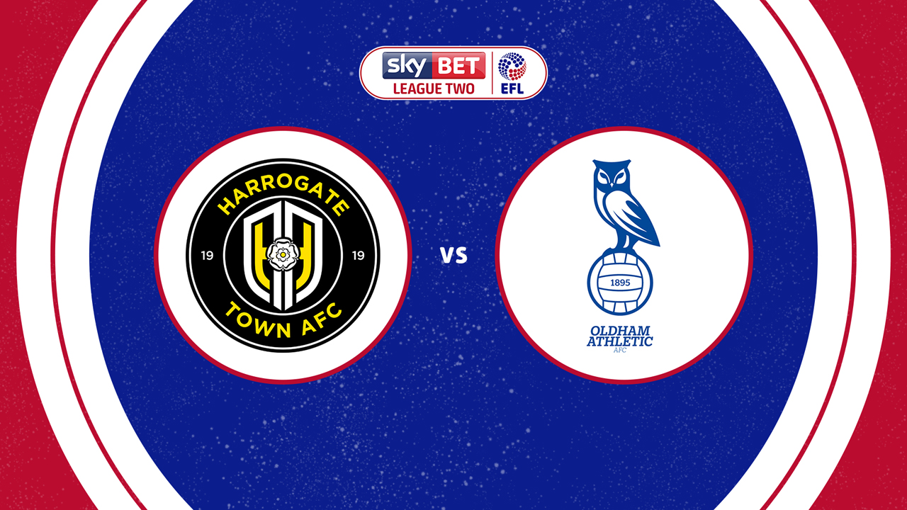 Harrogate Town vs Oldham Athletic