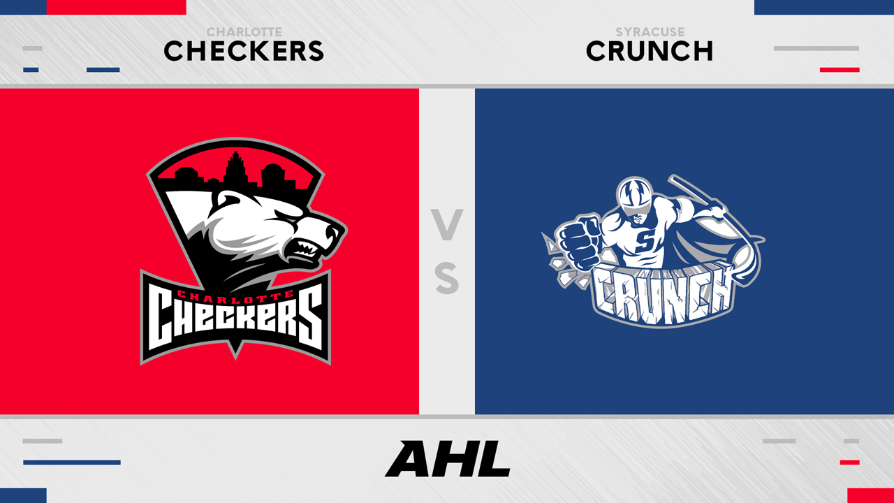 Charlotte Checkers vs Syracuse Crunch