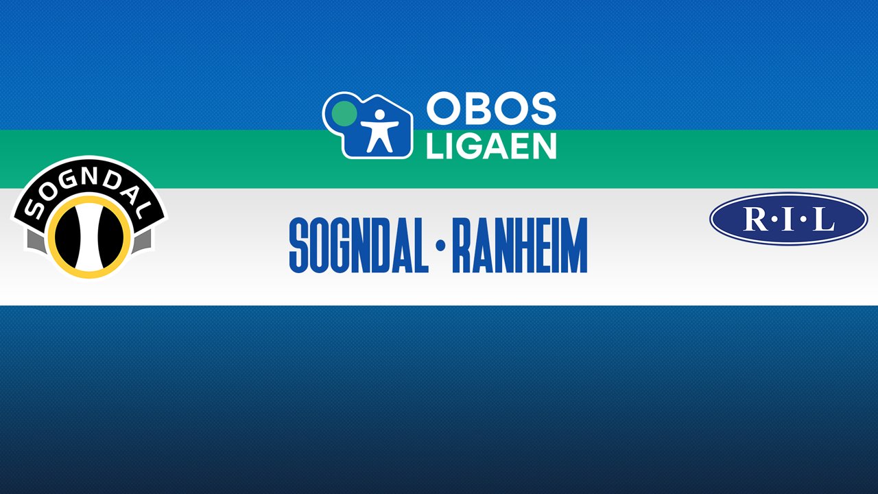 Sogndal vs Ranheim