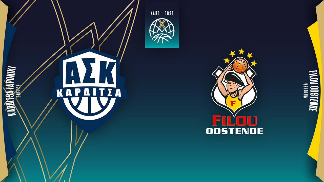 ASK Karditsas BC vs BC Oostende