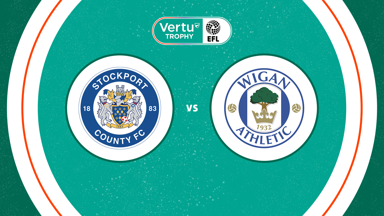 Stockport County vs Wigan Athletic