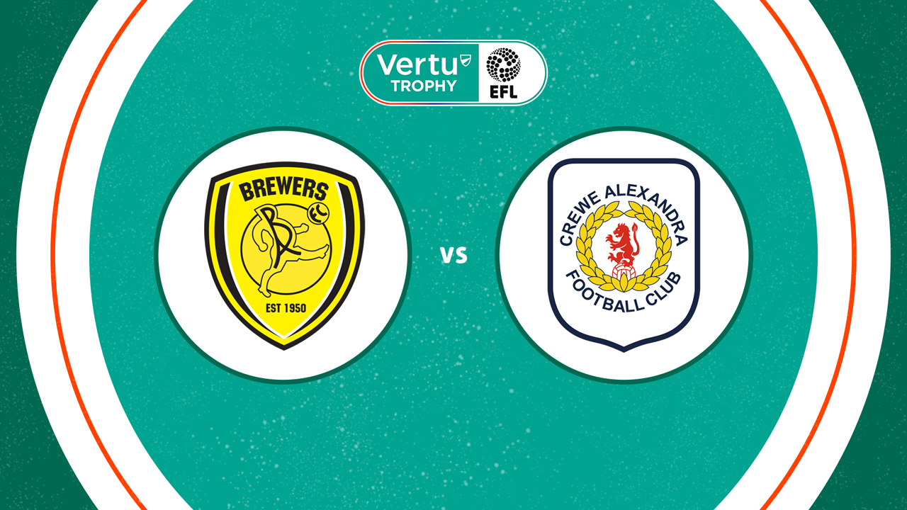 Burton Albion vs Crewe Alexandra