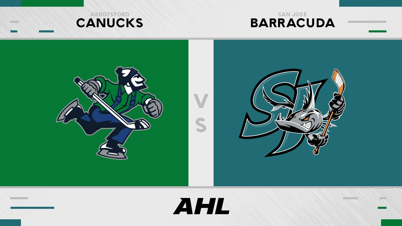 Abbotsford Canucks vs San Jose Barracuda
