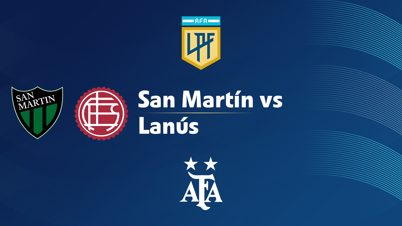 San Martín de San Juan vs Lanús