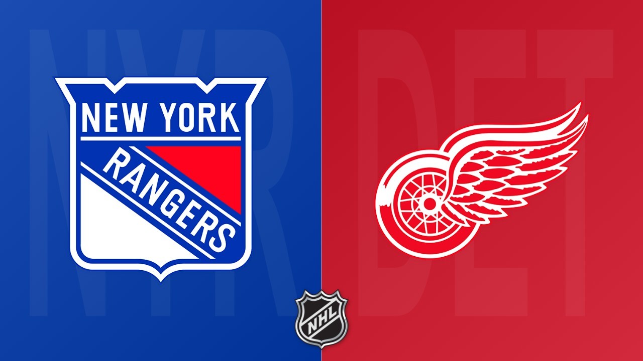 Detroit Red Wings vs New York Rangers